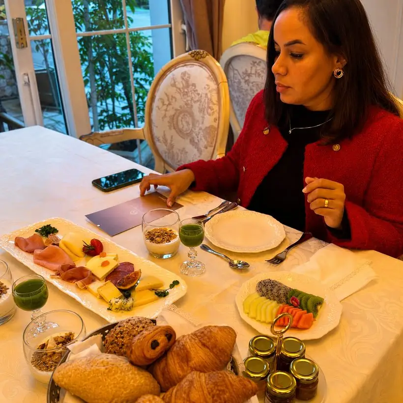 Café da manhã em Gramado